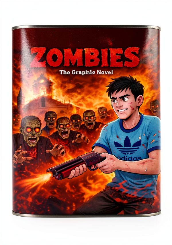 Zombie Graphic Novel Kindle Edition by Unknown Author 88-Page Horror-0
