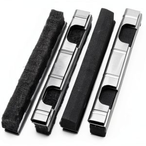 Honing Stone 180 Grit Lisle Clip On 5 inch 2 Stones + Felt Wipers-0