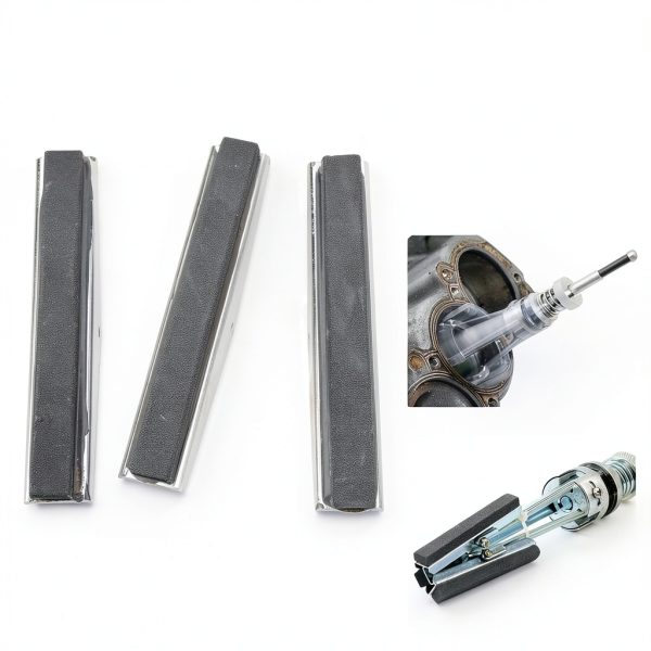 3PCS 4in Engine Cylinder Hone Replacement Stones,Screws Honing Stones for Engine Cylinder and Metal Brake Cylinder,Set for Cleaning and Polishing. ﻿-2