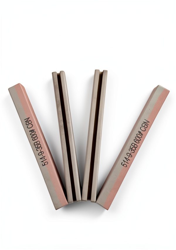Set of 6 pcs Honing Hone Stones CBN Boron Nitride for Rottler 3″ (76mm) 514-9-35B grit 600-0